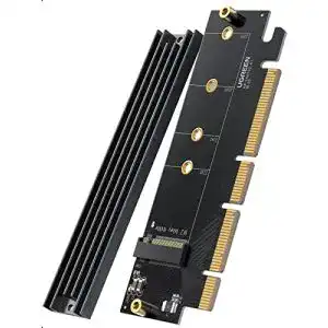 M-2-PCIe-Adapter UGREEN NVMe PCIe 4.0 Adpater m. Kühlkörper