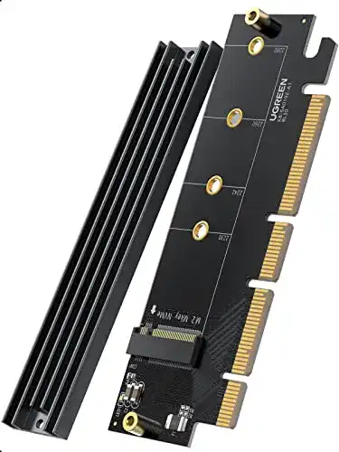 M-2-PCIe-Adapter UGREEN NVMe PCIe 4.0 Adpater m. Kühlkörper