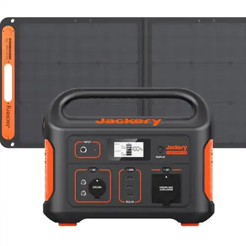 Powerstation mit Solarpanel Jackery Solargenerator 500, 518WH