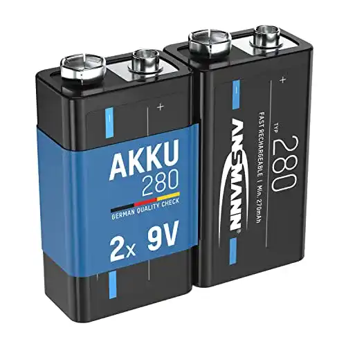 9V-Akku Ansmann 9V Akku Typ 280mAh NiMH 1,2V E-Block