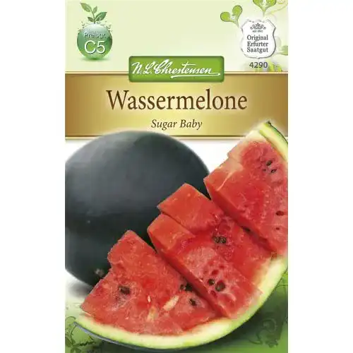 Wassermelonen-Samen Chrestensen Wassermelone ‘Sugar Baby’