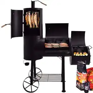 Smoker Syntrox Germany XXL Barbecue BBQ Grill Räucherofen