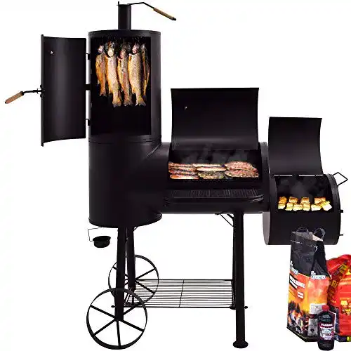 Smoker Syntrox Germany XXL Barbecue BBQ Grill Räucherofen