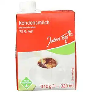 Kondensmilch Jeden Tag 7,5%, 340 g