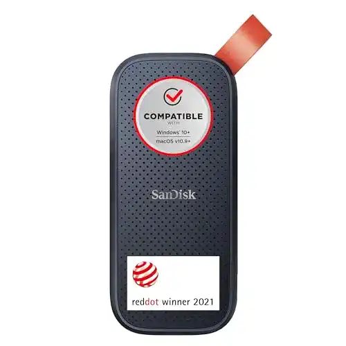 SanDisk-SSD SanDisk Portable SSD 480 GB, 2,5 Zoll, 520 MB/s