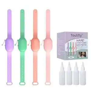 Desinfektionsarmband-Set Toulifly Silikon Desinfektionsarmband