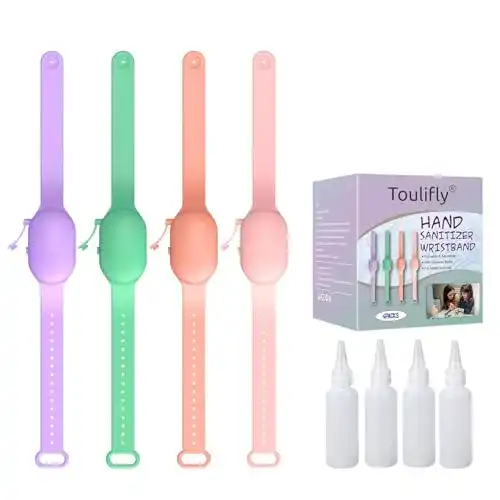 Die beste Desinfektionsarmband-Set Toulifly Silikon Desinfektionsarmband 2026 Test Bestseller Desinfektionsarmband-Set Toulifly Silikon Desinfektionsarmband