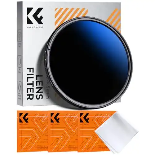 Die beste variabler-ND-Filter K&F Concept K-Serie 72mm ND Filter Slim 2026 Test Bestseller variabler-ND-Filter K&F Concept K-Serie 72mm ND Filter Slim