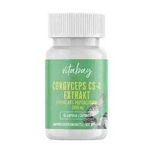 Cordyceps vitabay CS-4 Extrakt 5.000 mg, 90 vegane Kapseln