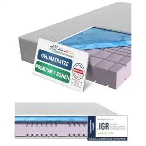AM-Matratze AM Qualitätsmatratzen Premium-Gelschaum H2