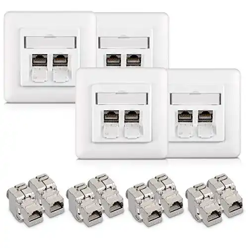 Die beste Netzwerkdose kwmobile Keystone Dose Modul Set, 8X Keystone 2026 Test Bestseller Netzwerkdose kwmobile Keystone Dose Modul Set, 8X Keystone