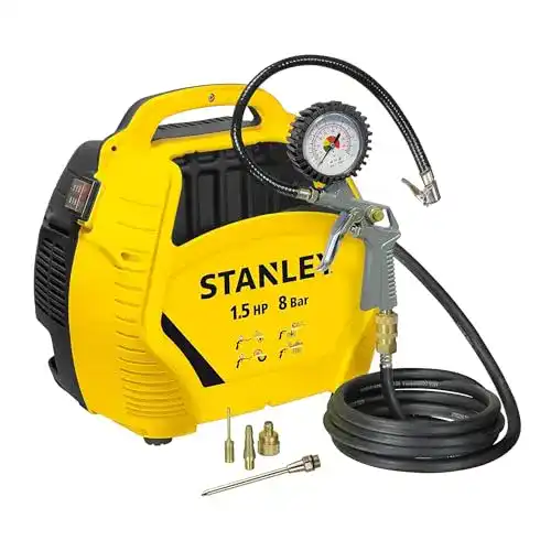 Stanley-Kompressor Stanley Airkit Kompressor, max 8bar, ölfrei