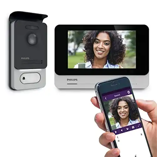 Funk-Video-Türsprechanlage Philips WelcomeEye CONNECT, Video