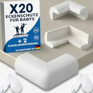 Kantenschutz (Baby) Happy Chlea ® Gummi Weich