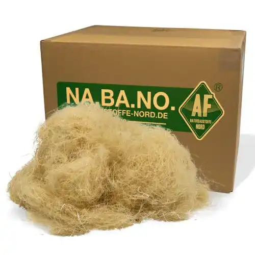 Stopfhanf NA.BA.NO. NATURBAUSTOFFE-NORD.DE, 10 Kg