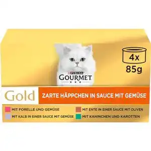 Purina-Katzenfutter PURINA GOURMET Gold Zarte Häppchen