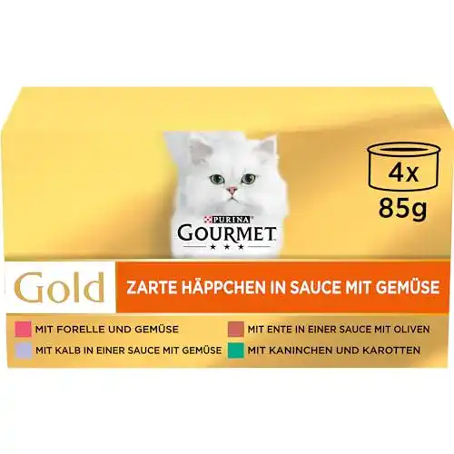 Purina-Katzenfutter PURINA GOURMET Gold Zarte Häppchen
