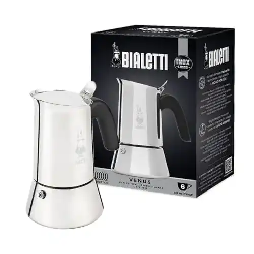 Bialetti-Espressokocher Bialetti – New Venus Induction, Edelstahl