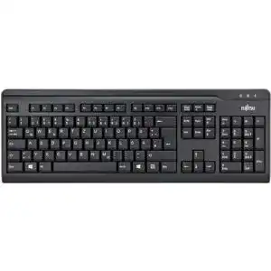 Russische Tastatur Fujitsu KB410 RU/DE Tastatur schwarz