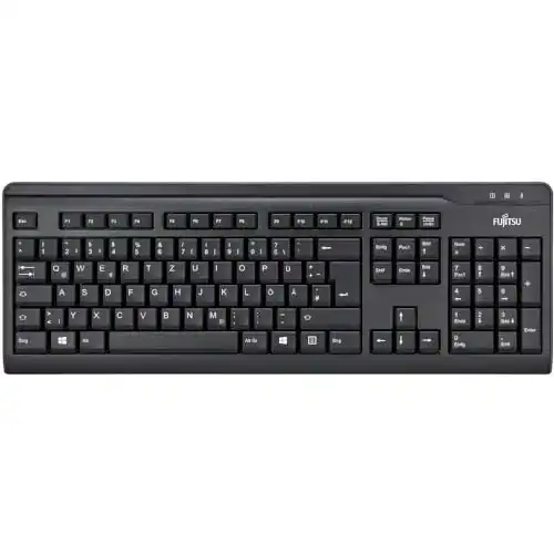 Russische Tastatur Fujitsu KB410 RU/DE Tastatur schwarz