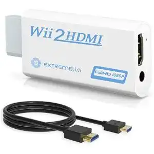 Wii-to-HDMI Extremella Wii zu HDMI Adapter mit HDMI Kabel