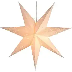 Papierstern EGLO Weihnachtsstern für innen, beleuchtet, E14