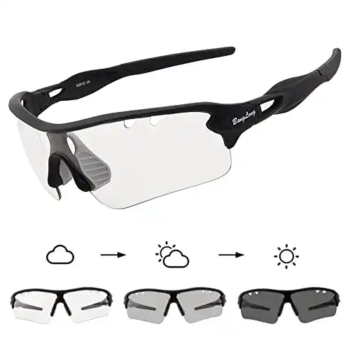 Die beste Sportbrille selbsttönend BangLong Fahrradbrille Selbsttönend 2026 Test Bestseller Sportbrille selbsttönend BangLong Fahrradbrille Selbsttönend