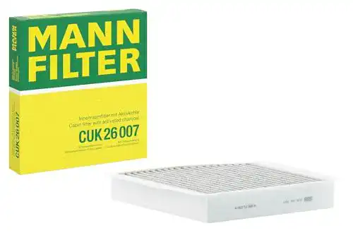 Innenraumfilter Aktivkohle MANN-FILTER CUK 26 007
