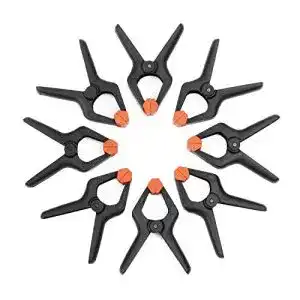 Klemmzwinge Umi Amazon Brand, Federzwingen 8-teilig, 115mm