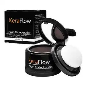 Ansatzpuder KeraFlow, Haar Make–Up, Haarverdichter, 4g