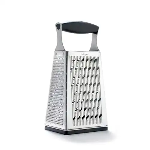 Parmesanreibe Cuisipro 746850 5-in-1 Turmreibe, Edelstahl 301