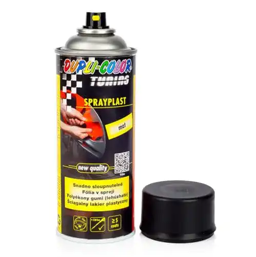 Sprühfolie DUPLI-COLOR 388033 Sprayplast schwarz matt 400 ml