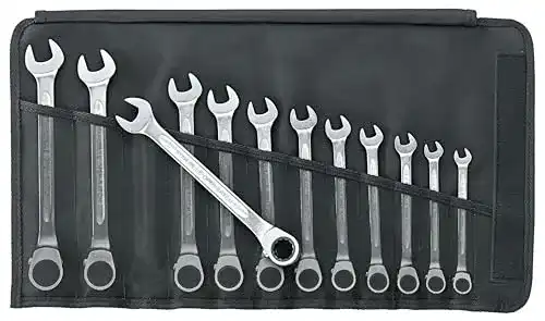 Ringmaulschlüssel Stahlwille 17/12 l Ratschen- Set 12-tlg.