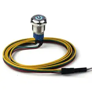 Power-Button YUSHIBO PC Power Reset Schalter Computer