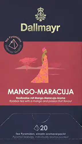 Früchtetee Dallmayr Teepyramide Mango/Maracuja, 1er Pack