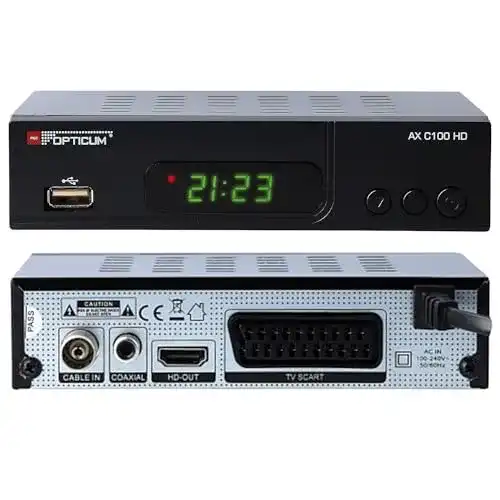 Opticum-Receiver RED OPTICUM AX C100 HD Kabelreceiver