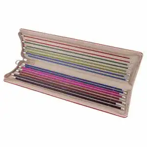 Stricknadeln KnitPro K47408 Stricknadel Set mit Knopf, Metall