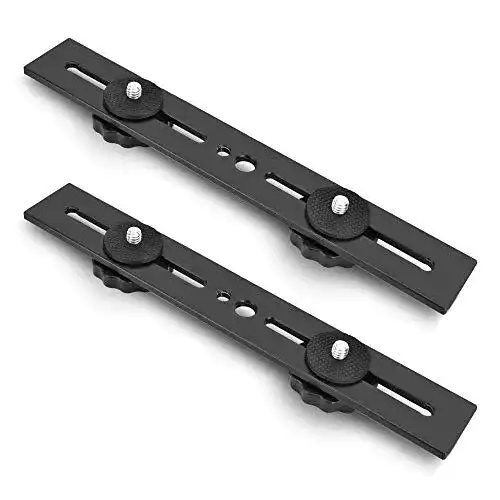Blitzschiene UTEBIT Dual DSLR Flash Camera Bracket, 2 Stück