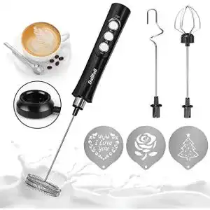 Milchaufschäumer USB Dallfoll, 3 in 1 Milchschäumer Elektrisch