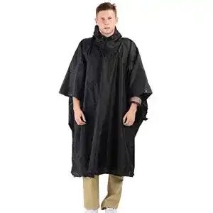 Regenponcho Fahrrad TBoonor Handschlaufen Fahrrad Poncho