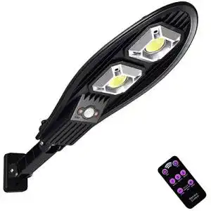 Straßenlampe GelldG Kabellos Solarlampen mit Bewegungsmelder