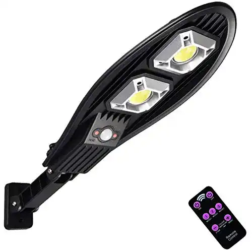 Straßenlampe GelldG Kabellos Solarlampen mit Bewegungsmelder