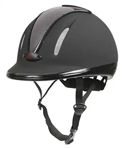 Reithelm Covalliero Helm Carbonic VG1, Anthrazit, 53-57 cm