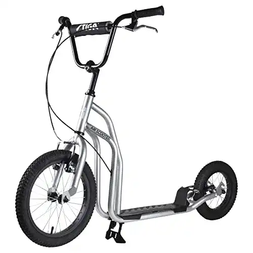 Die beste Roller mit Luftreifen Stiga Air Scooter 16 Zoll mit Handbremse 2026 Test Bestseller Roller mit Luftreifen Stiga Air Scooter 16 Zoll mit Handbremse