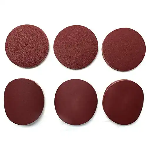 Schleifscheiben U&X Klett-Schleifpapier Set Ø 125 mm 60 Stück