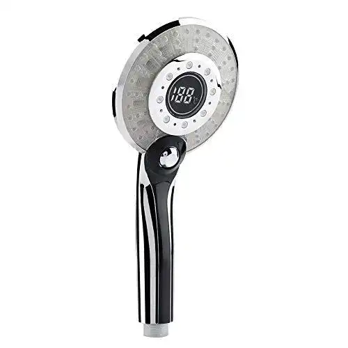 LED-Duschkopf Garosa, 3 Farben Temperaturkontrolle