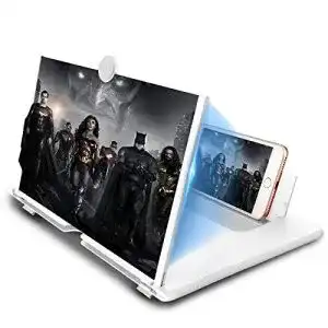 Handy-Lupe Newseego 16″ Handy-Bildschirmlupe, 3D, Weiß