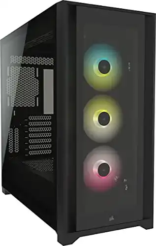 Corsair-Gehäuse Corsair iCUE 5000X RGB Mid-Tower-ATX-PC-Smart