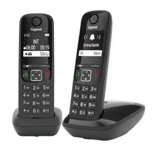 Gigaset-DECT-Telefon Gigaset AS690 Duo, 2 schnurlose Telefone