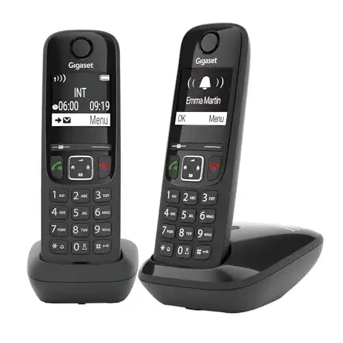 Die beste Gigaset-DECT-Telefon Gigaset AS690 Duo, 2 schnurlose Telefone 2026 Test Bestseller Gigaset-DECT-Telefon Gigaset AS690 Duo, 2 schnurlose Telefone